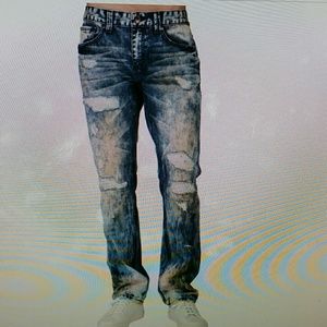 Level 7 Straight Leg Destroyed Premium Jeans NWT